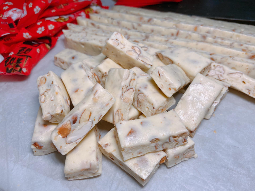 花生牛轧糖（棉花糖版)