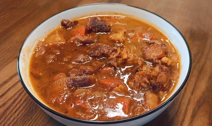 番茄土豆炖牛腩