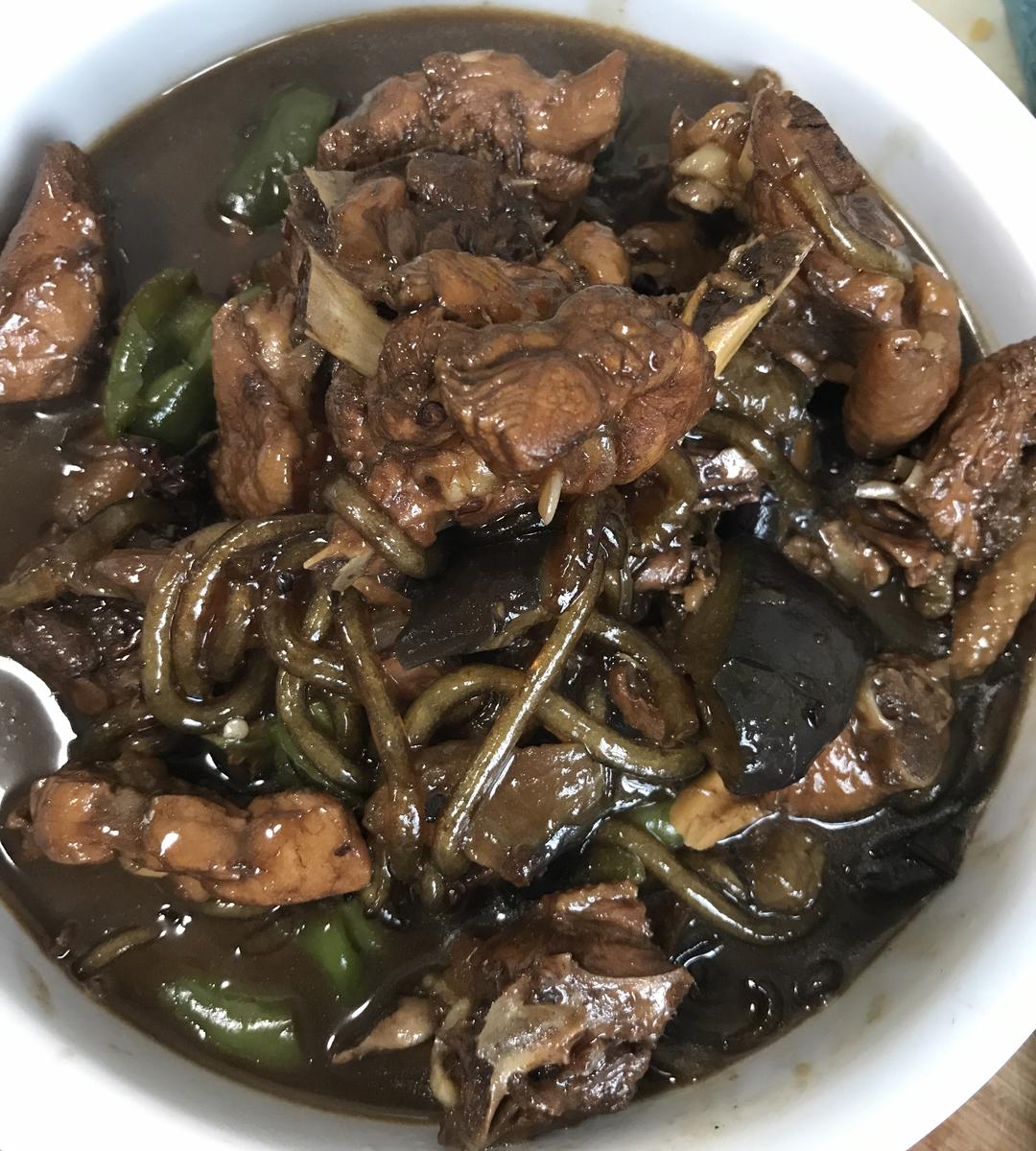 小鸡炖茄子