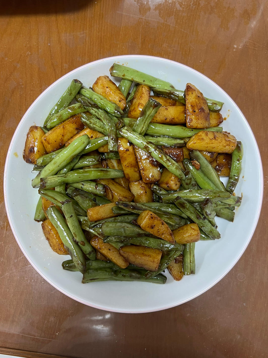 干煸豆角土豆