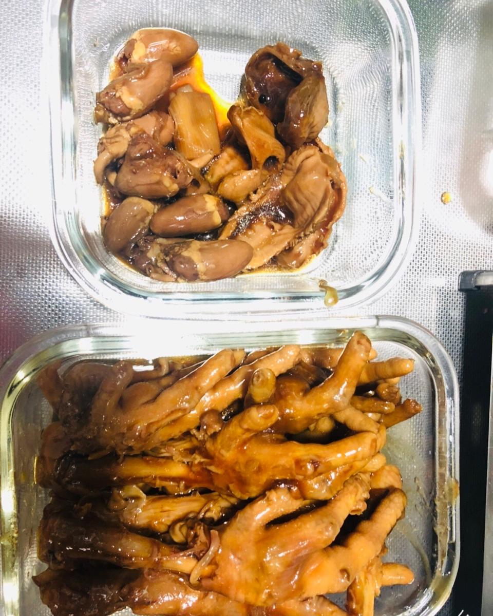 香辣卤鸡爪