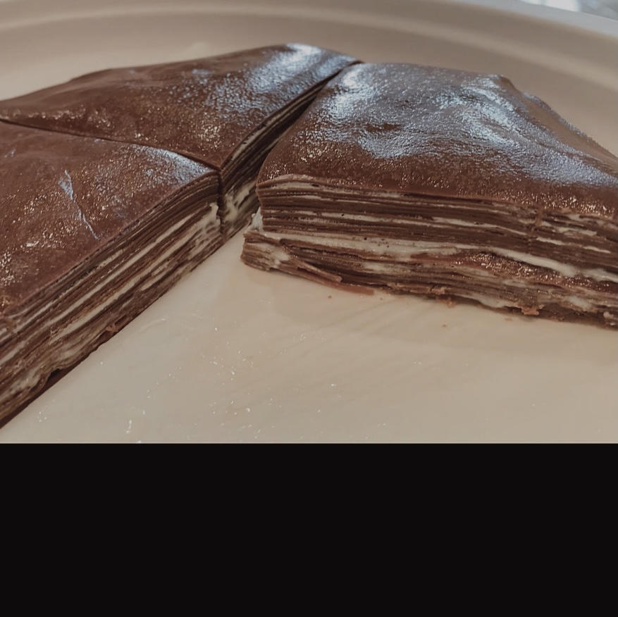 巧克力千层蛋糕