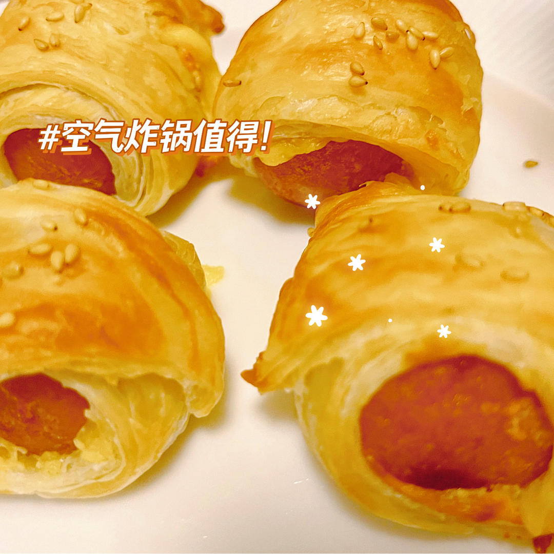 空气炸锅版迷你可颂