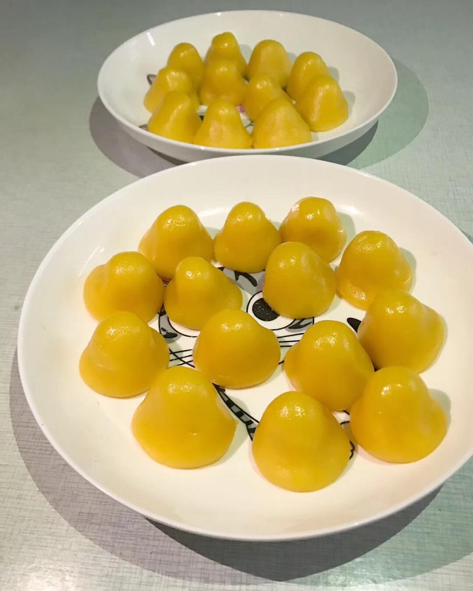 奶香糯米窝窝头
