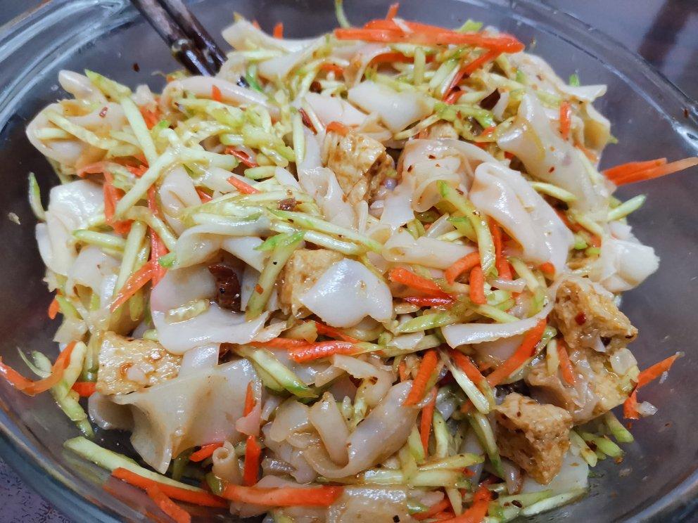 自制凉皮（含洗面、不洗面两种方法）