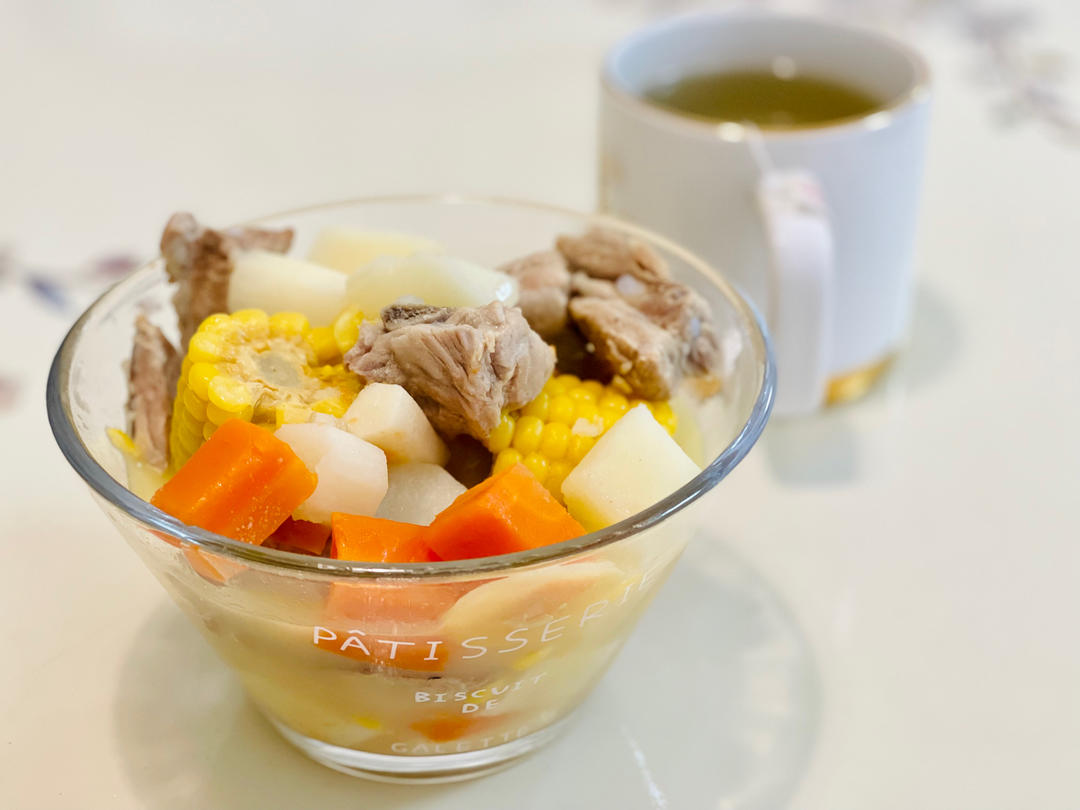 山药玉米排骨汤