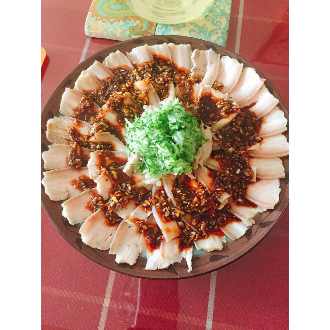 蒜泥白肉