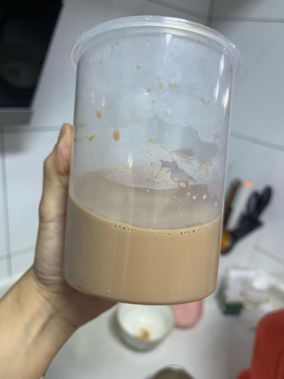 自制原味奶茶
