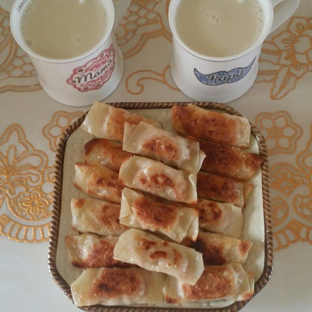 详解最好吃的外焦里嫩牛肉锅贴