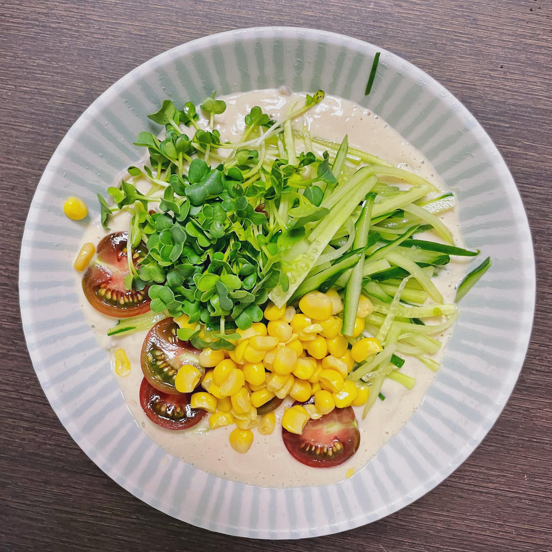 香醇韩式豆浆面🥛두부로 콩국수