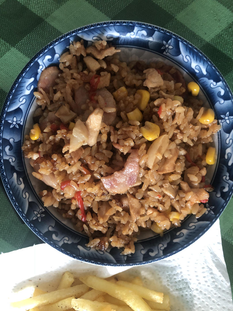 懒人煲仔饭（电饭锅）