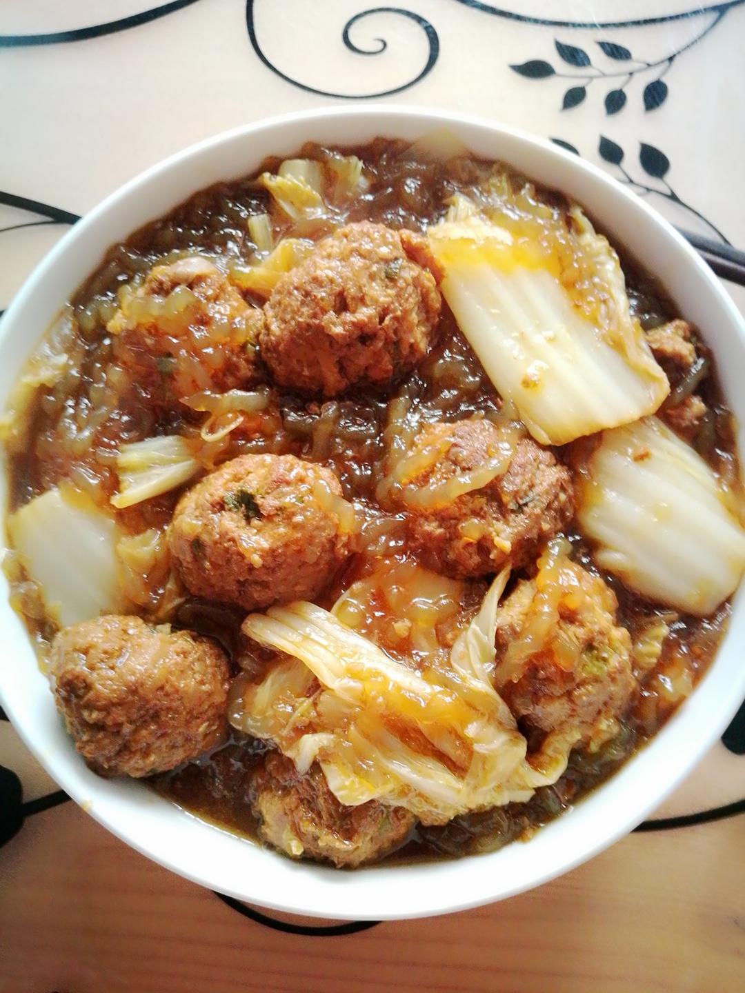 不用油炸的猪肉莲藕丸子