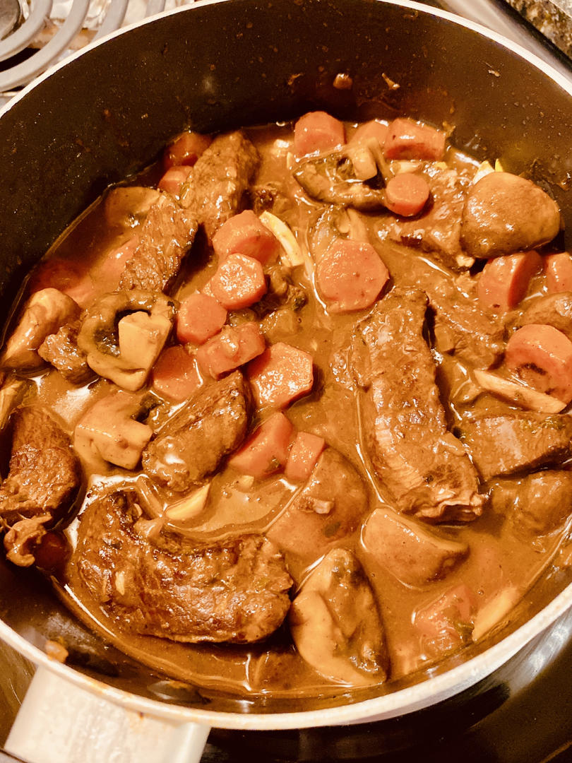 超详细步骤图文｜冬日必做「勃艮第红酒炖牛肉（Boeuf Bourguignon)」