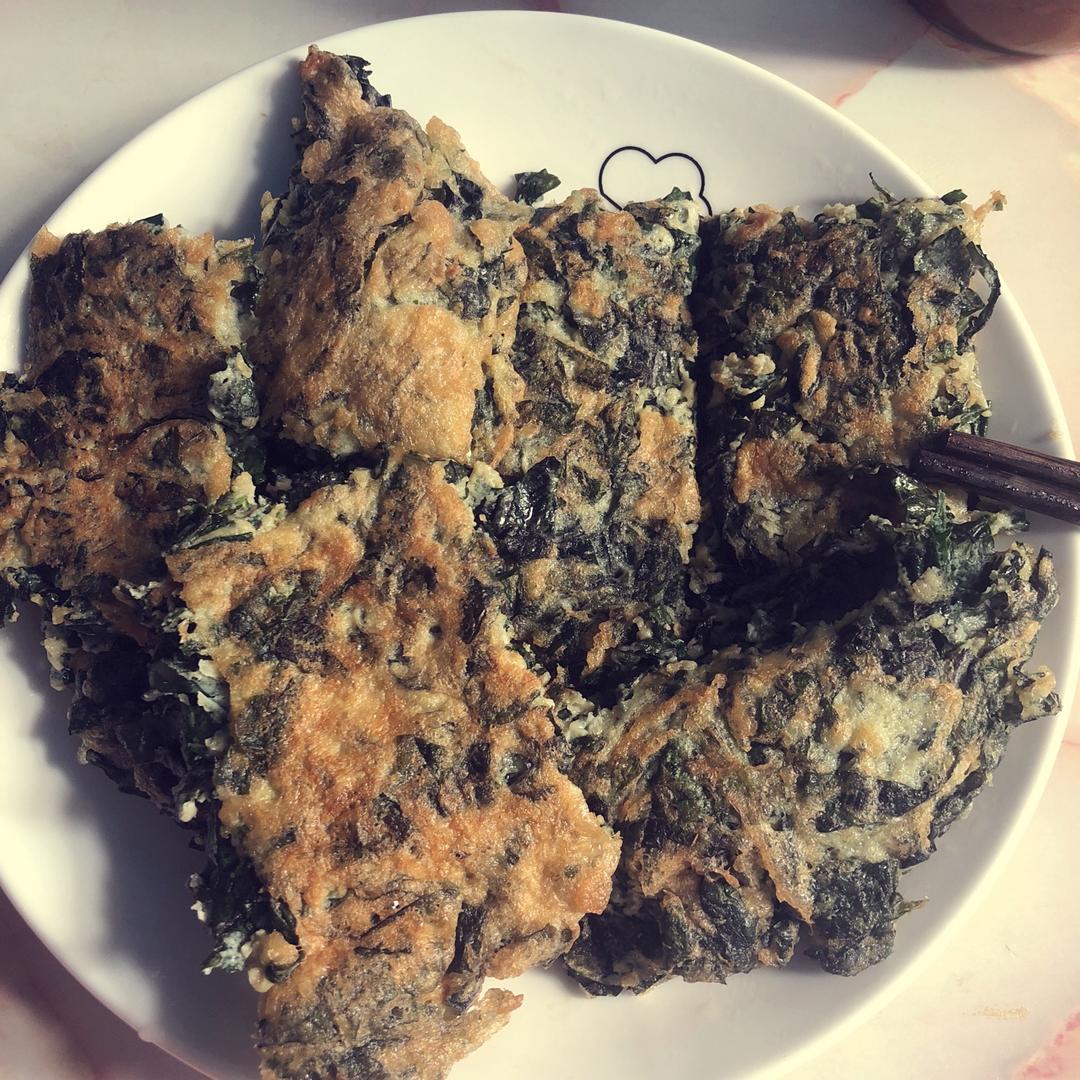 紫苏炒土鸡蛋