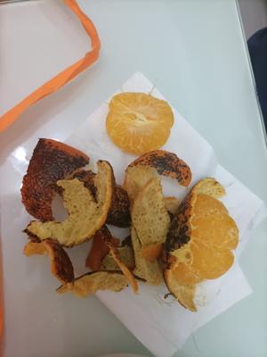 消炎止咳－烤橘子的做法 步骤2