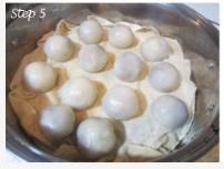 椰香枣泥糯米糍的做法 步骤5
