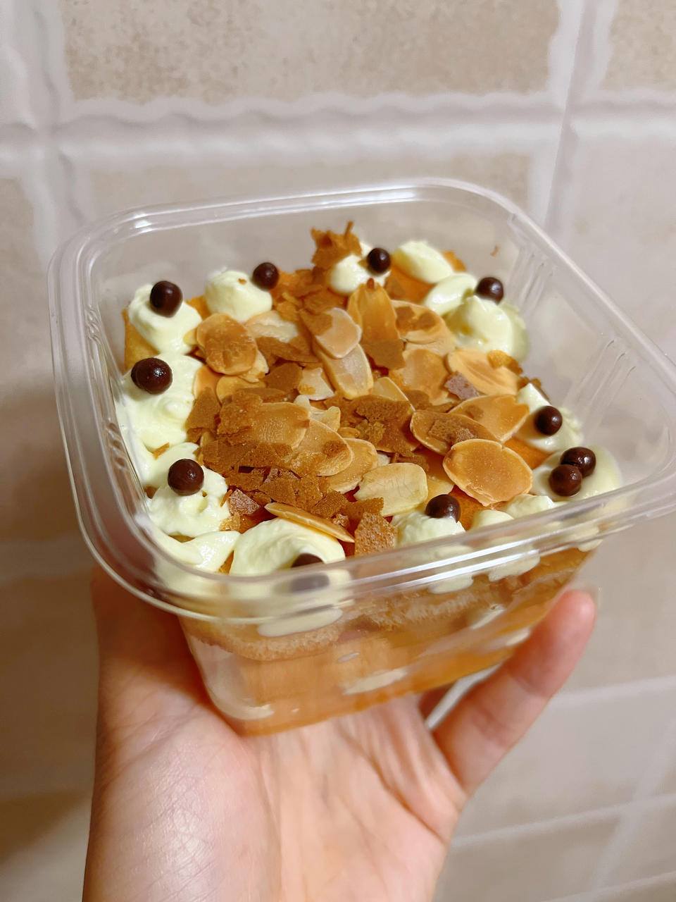 海盐杏仁蛋糕卷