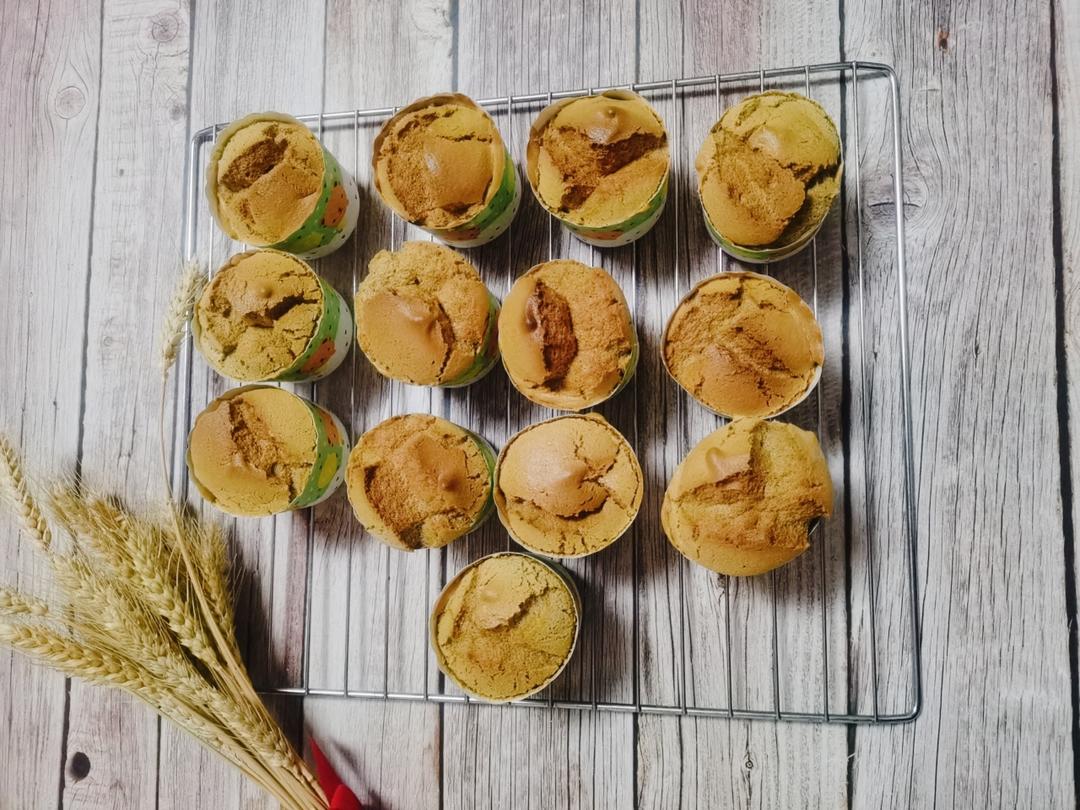 ☕️香浓咖啡戚风蛋糕｜松软细腻