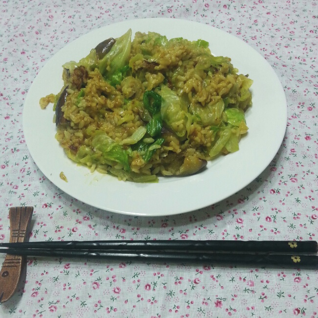 什蔬咖喱炒饭