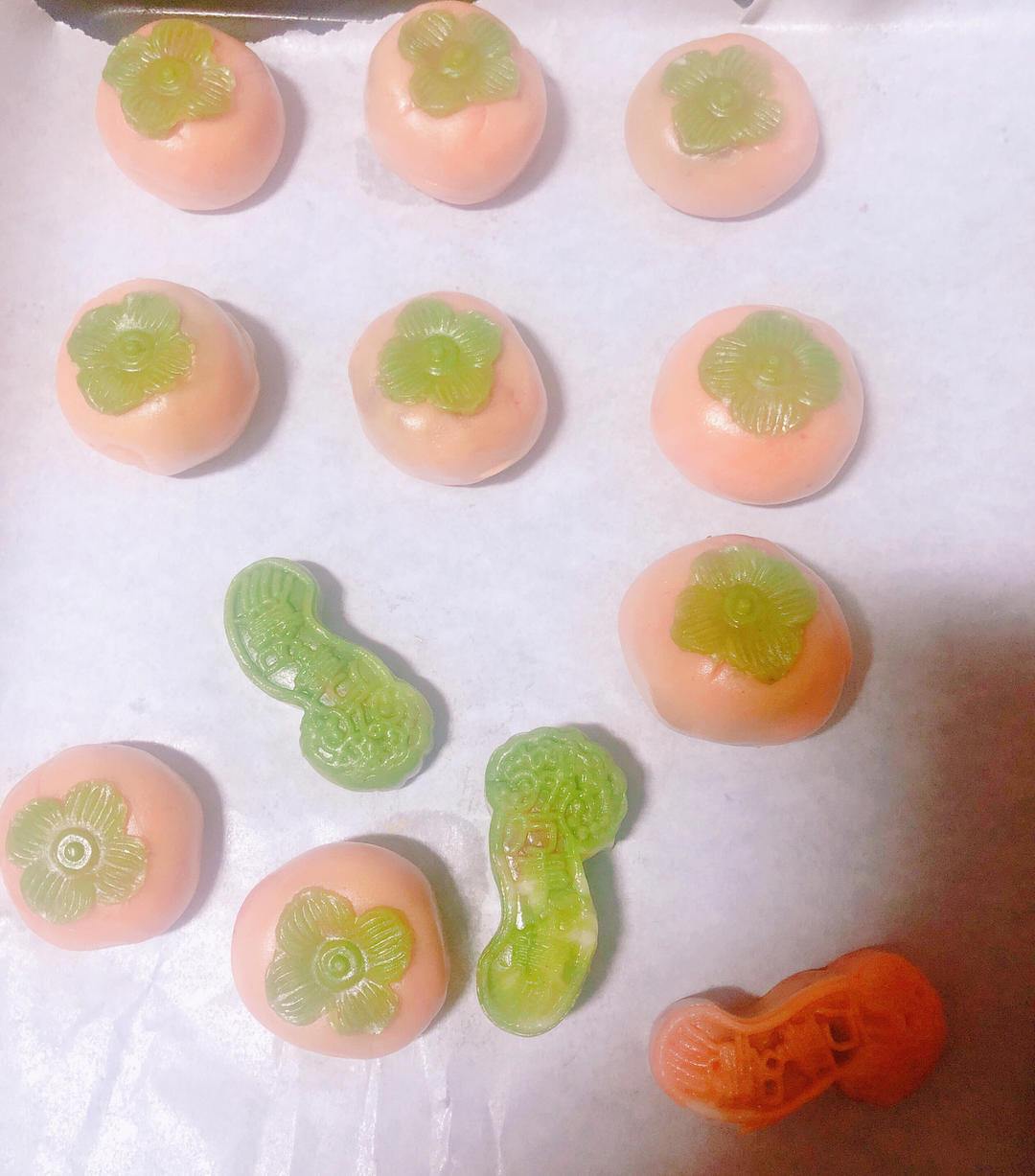 全网独家（原创）柿柿如意—广式金沙奶黄月饼（内附视频做法）