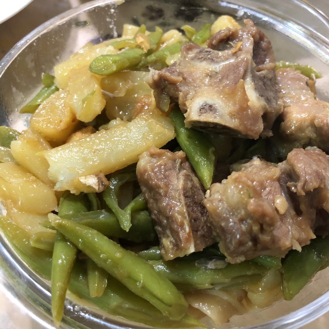 排骨豆角焖面