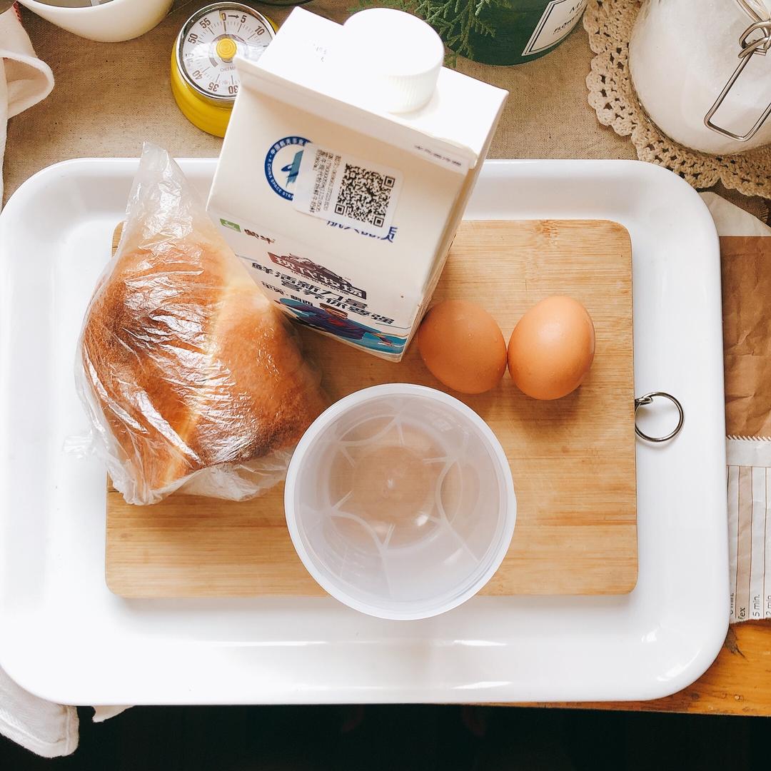 纯奶手撕吐司的做法 步骤1