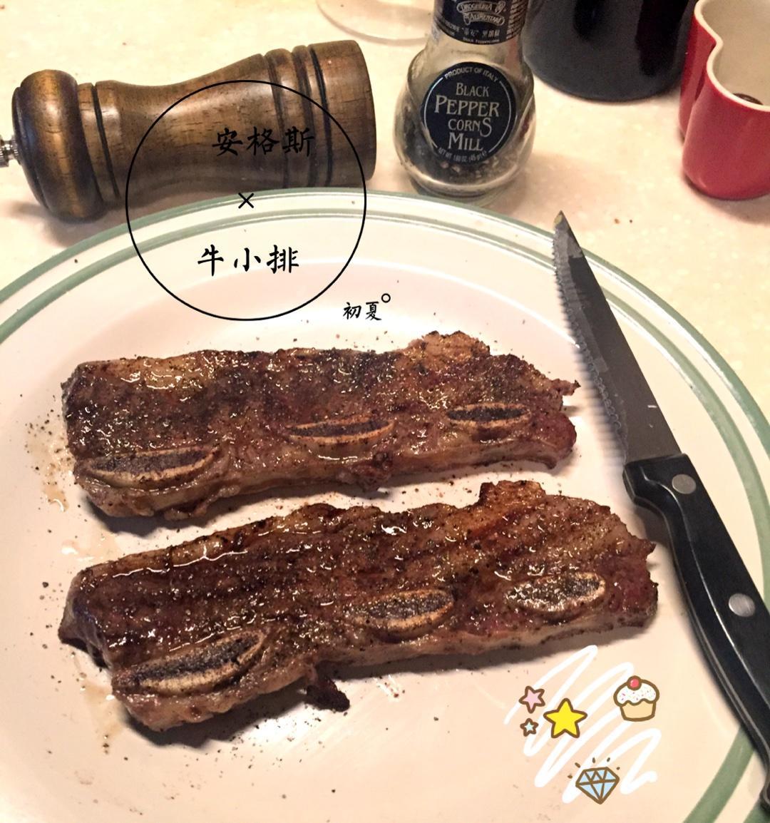 黄油煎安格斯带骨牛小排🍛🍴🍷