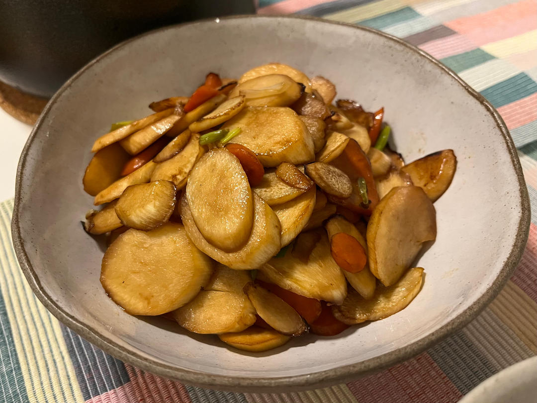 🔥10分钟完成一道不加水的红烧茭白