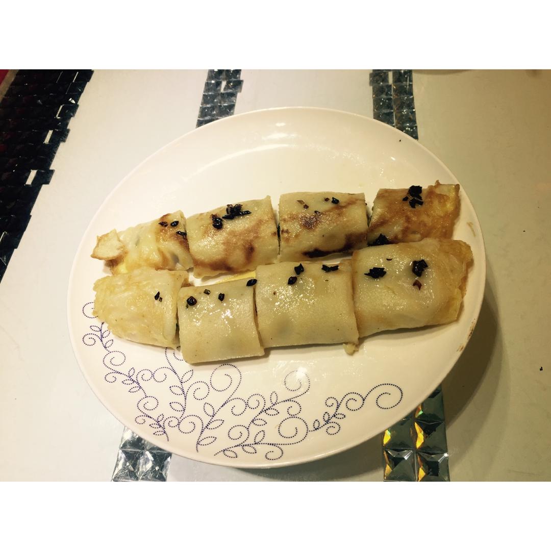 鸡蛋灌饼：街头早点自己做