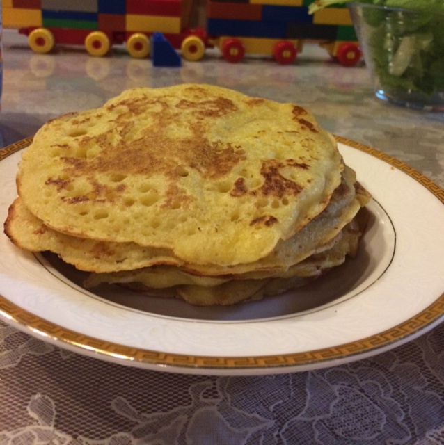 奶香玉米饼