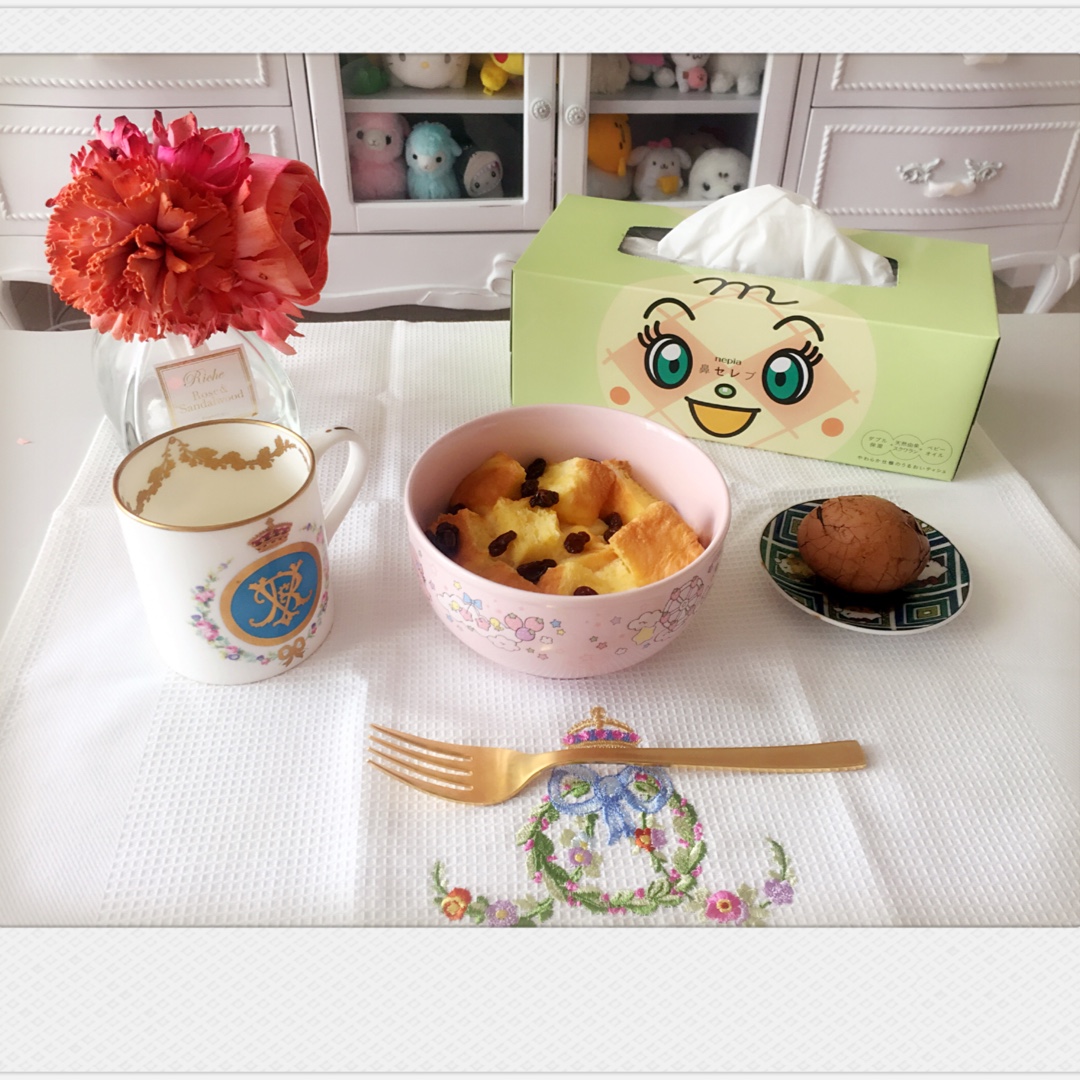 牛奶吐司鸡蛋布丁（失败吐司的归处）