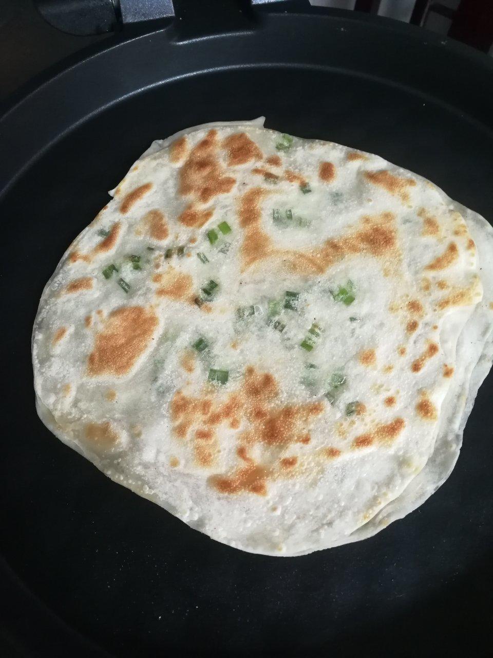 葱油饼（饺子皮版）