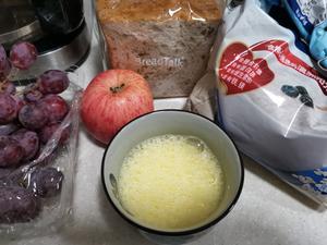 超香的燕麦蛋奶苹果布丁的做法 步骤2