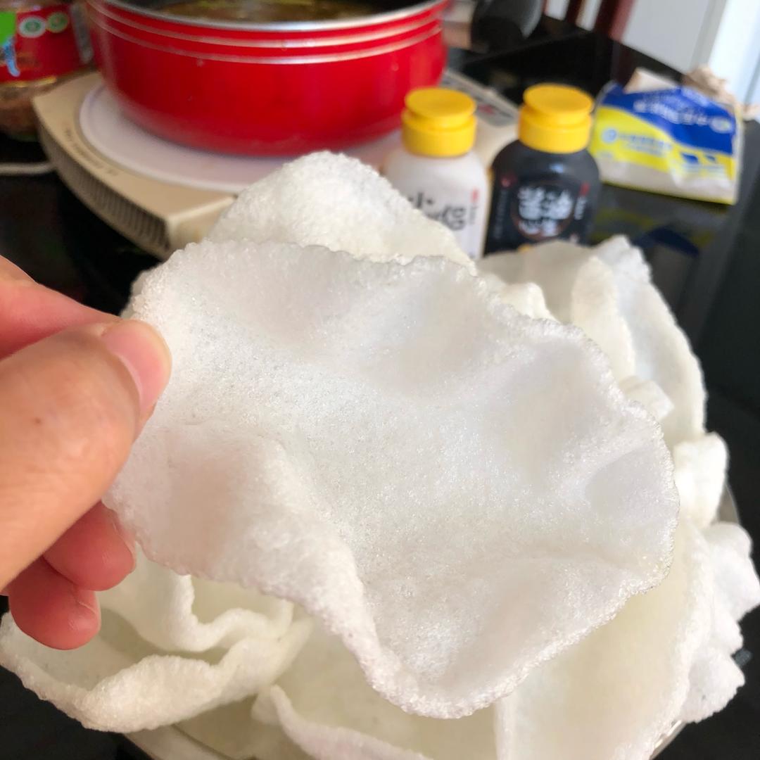炸虾片，技巧篇（看视频）