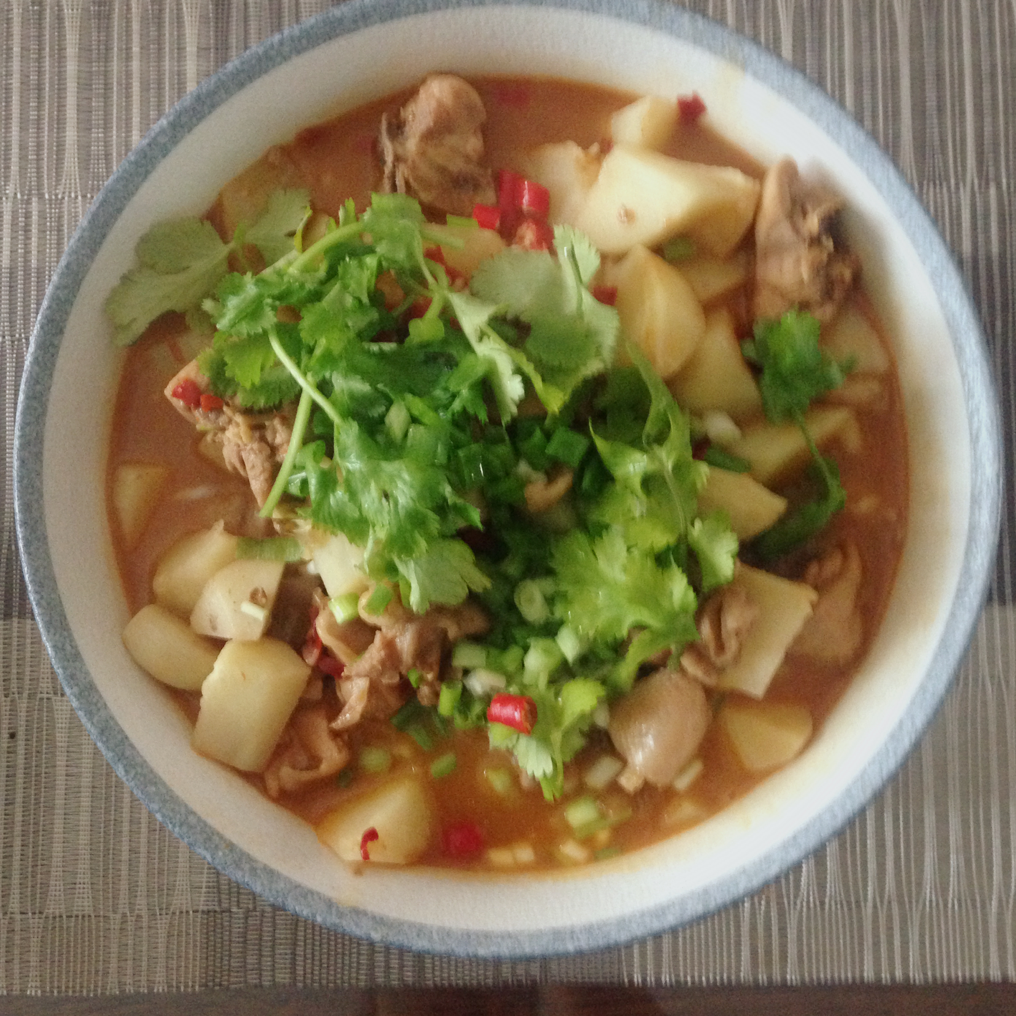 土豆鸡腿