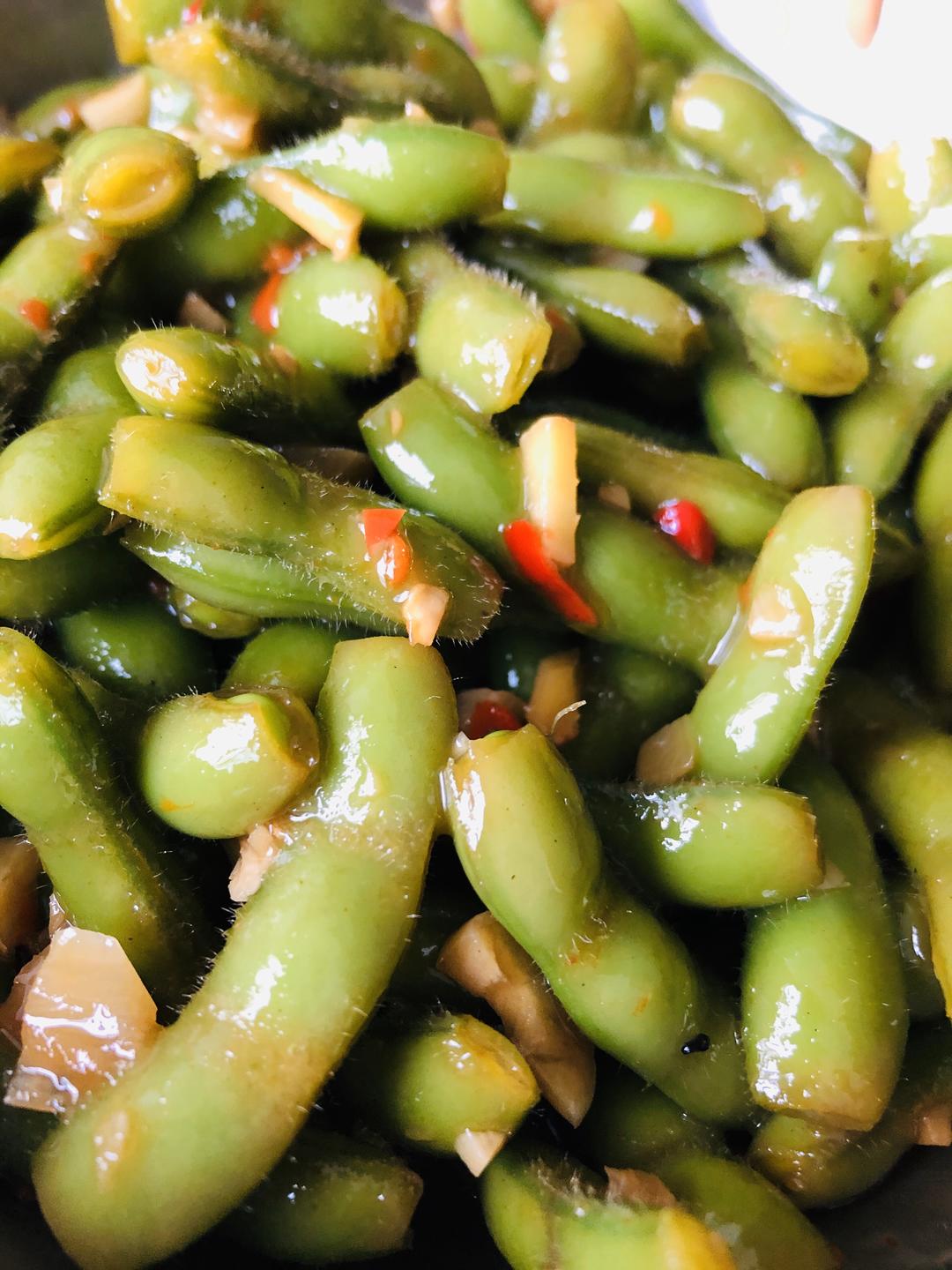 武汉版凉拌毛豆