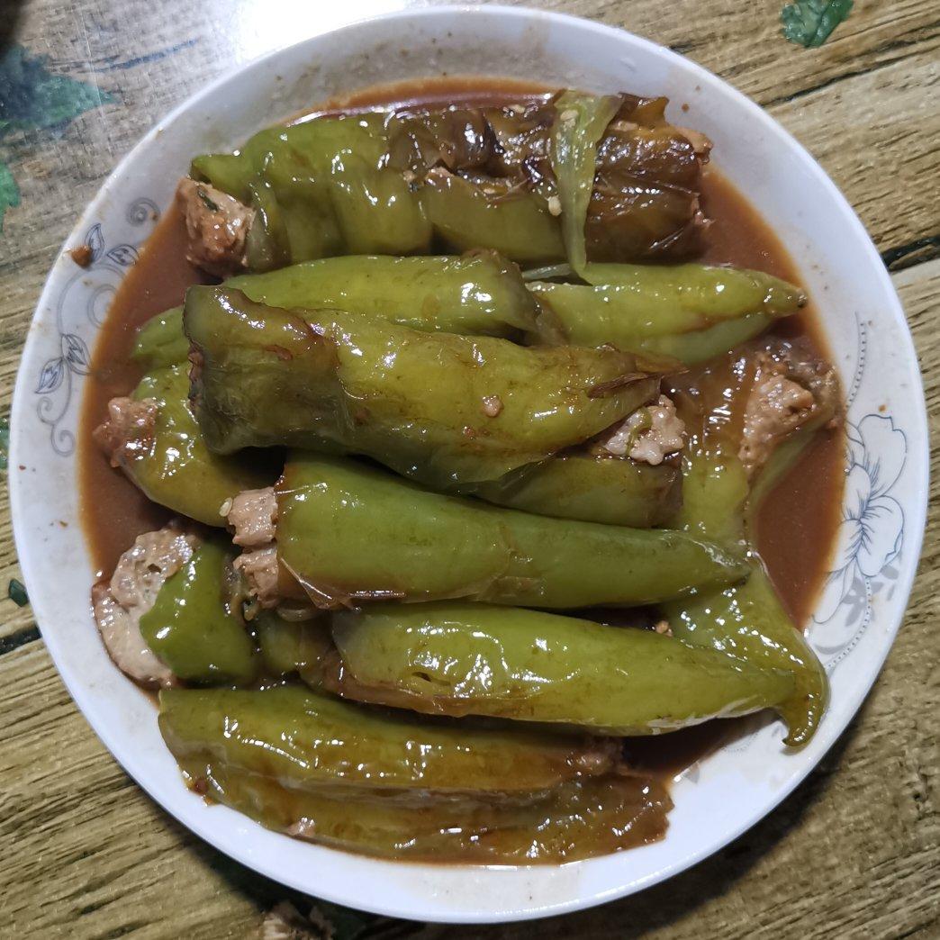 青椒酿肉