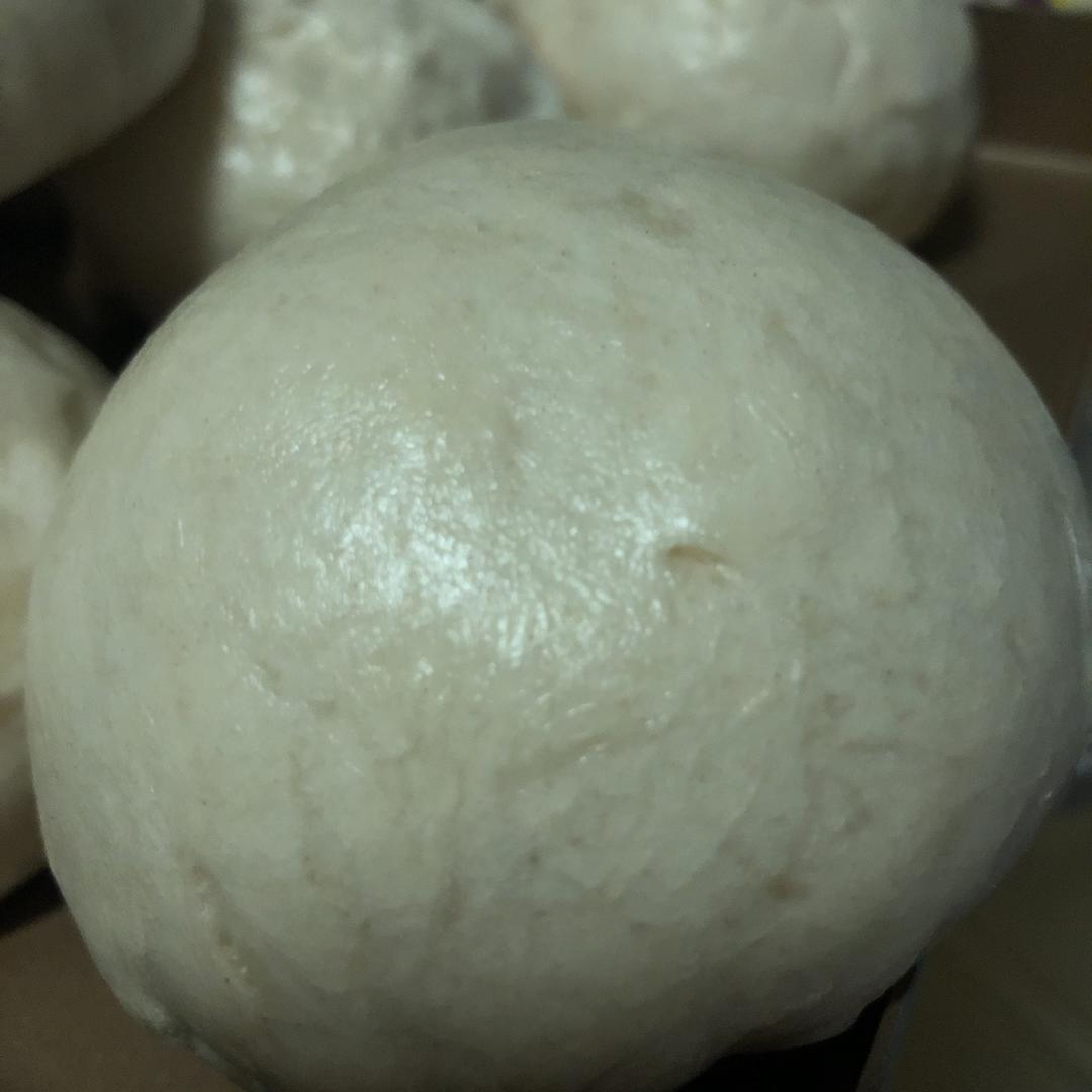 老面戗面白馒头