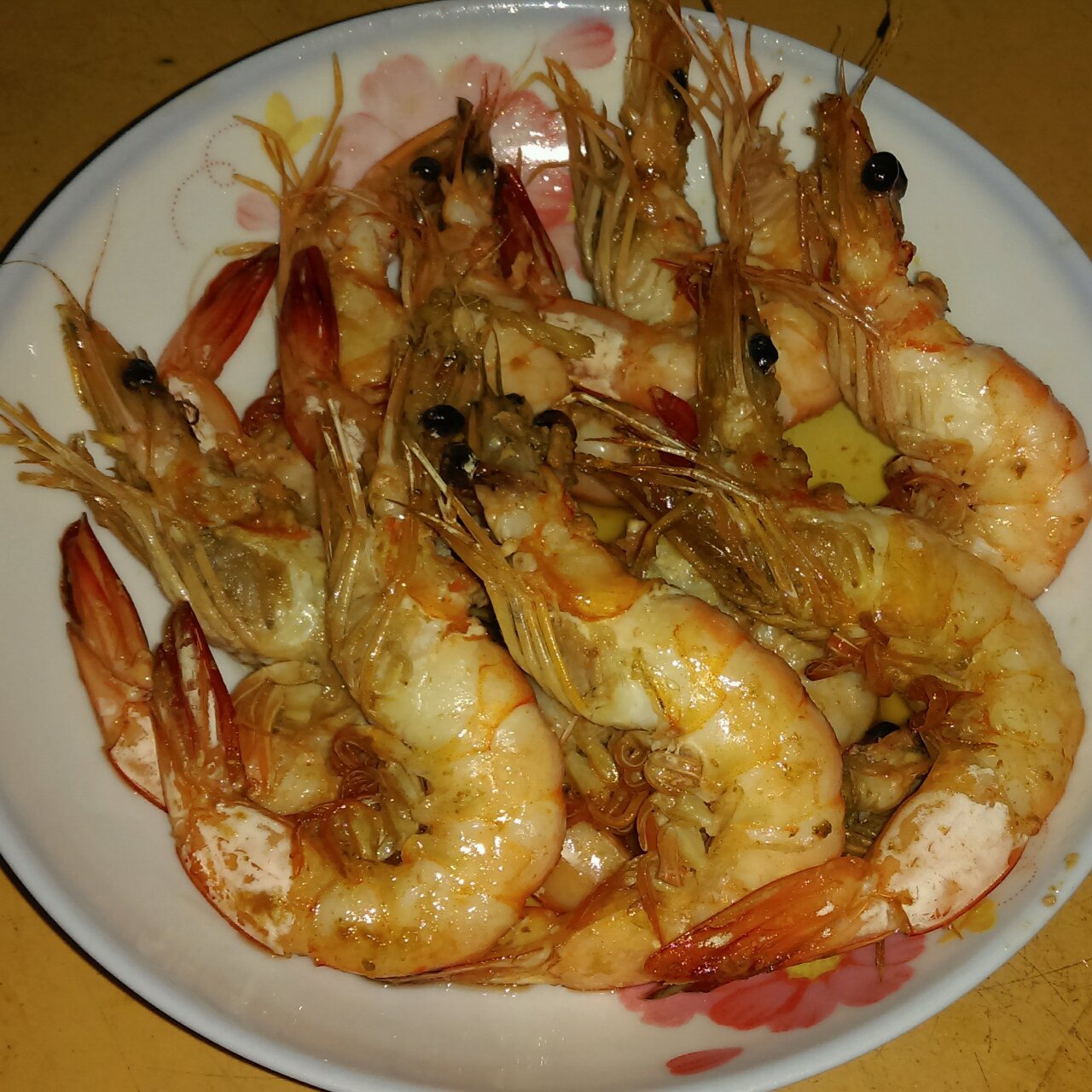 虾油焖大虾