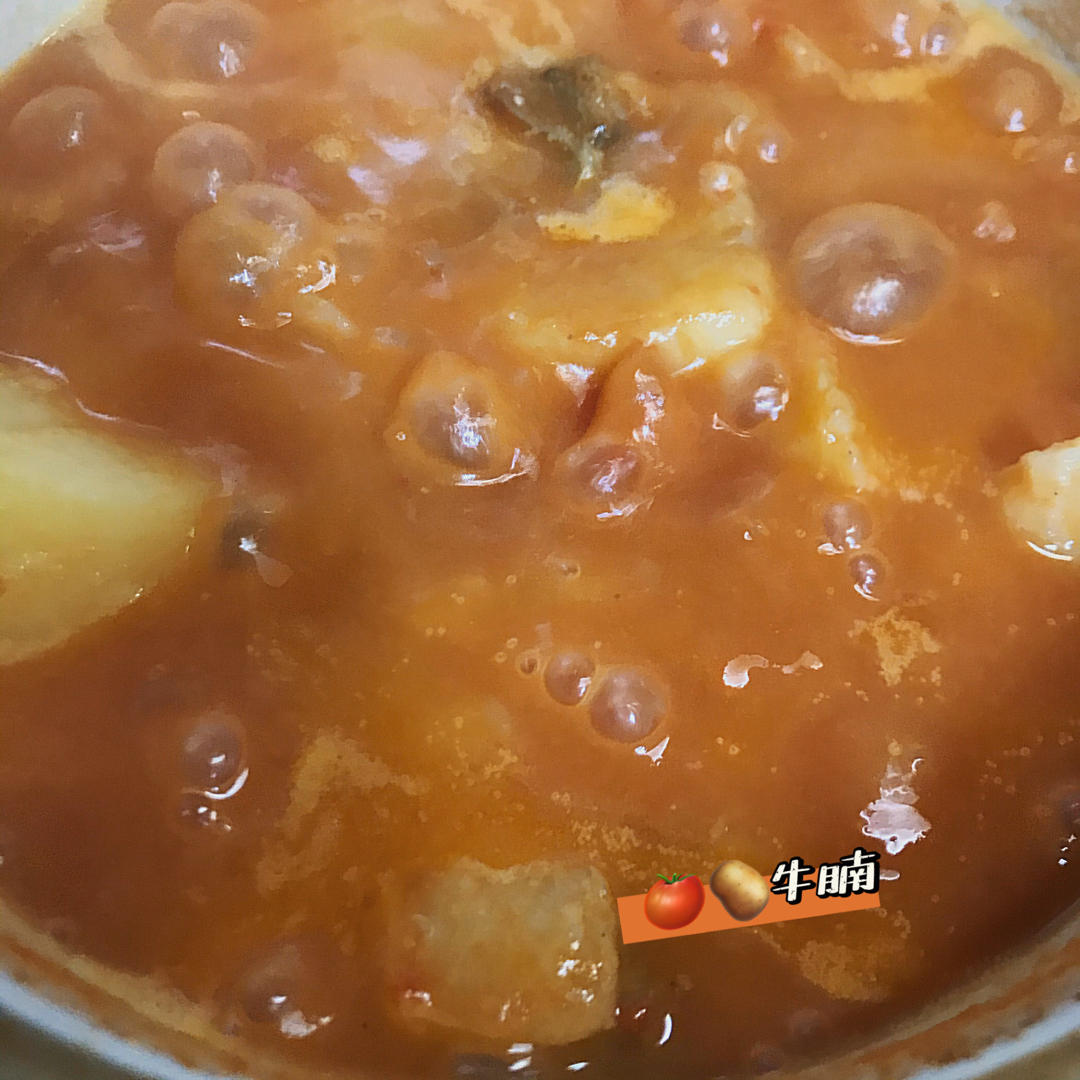 番茄土豆炖牛腩