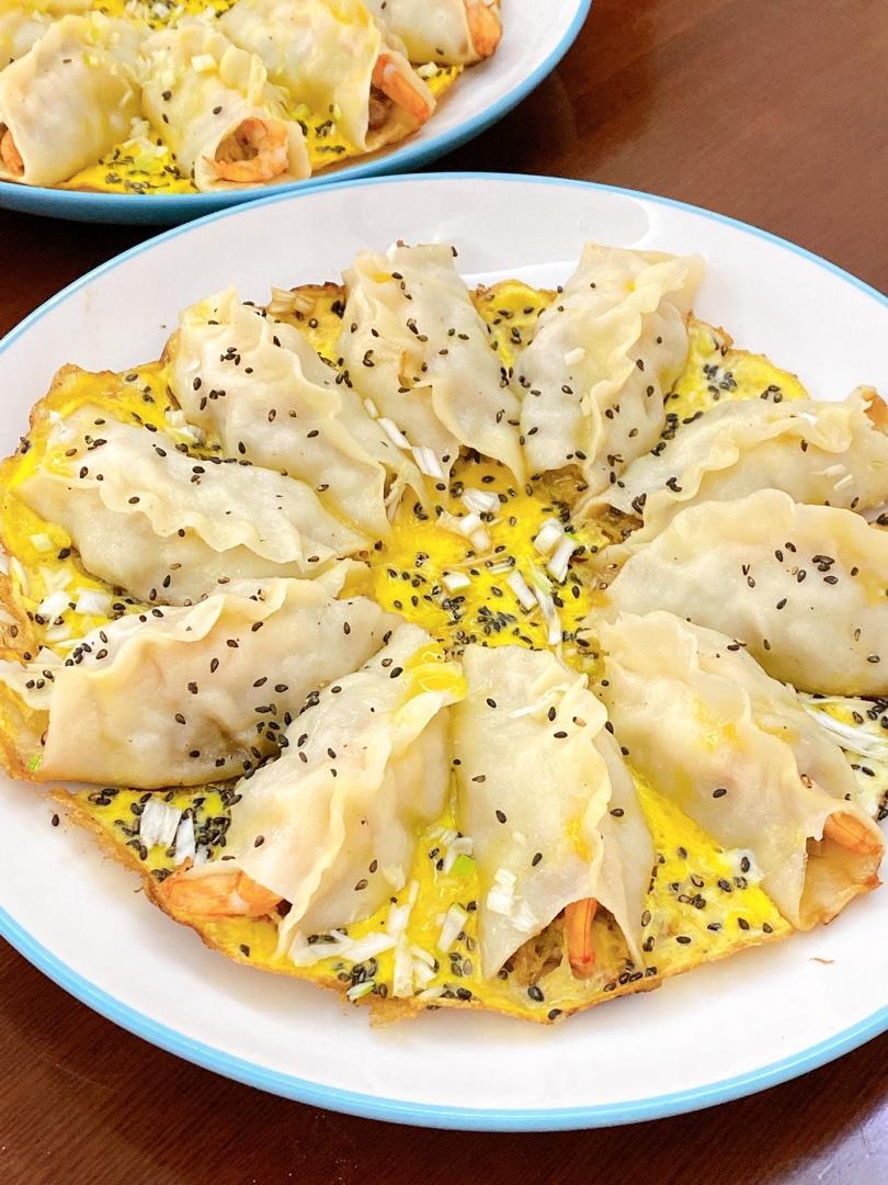 懒人快手抱蛋煎饺