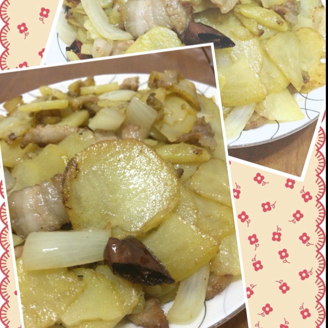 孜然洋葱土豆片