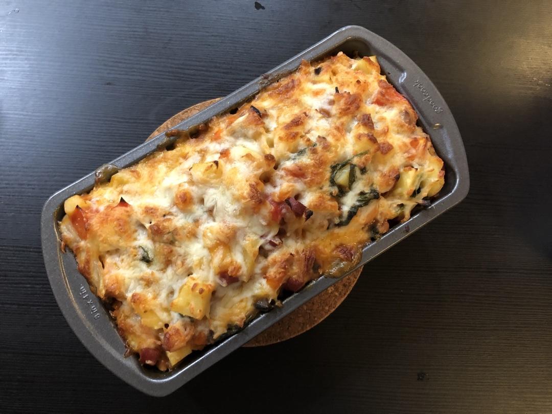 番茄鸡肉浓情焗饭【两人份】