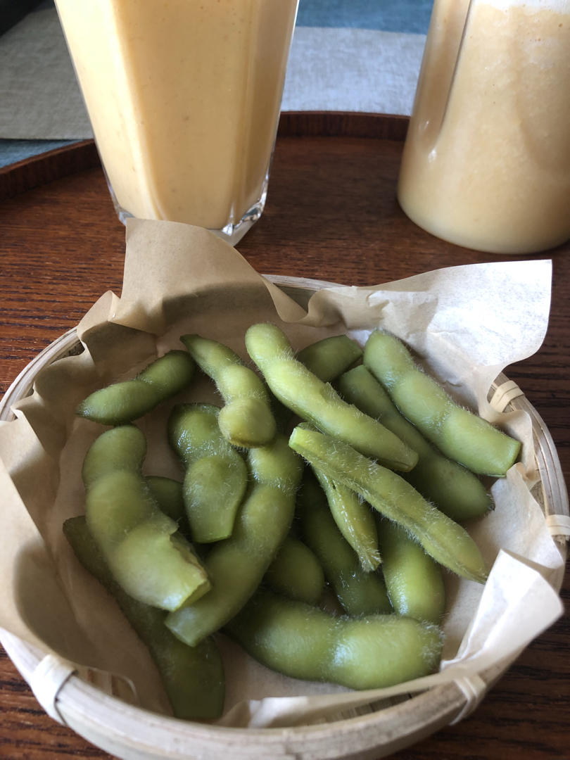 香辣煮毛豆.五香毛豆