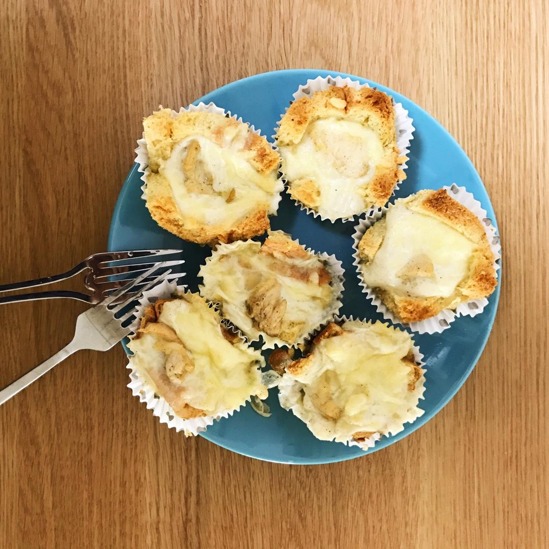 【Rachel khoo】热三明治马芬（Croque Madame Muffins）