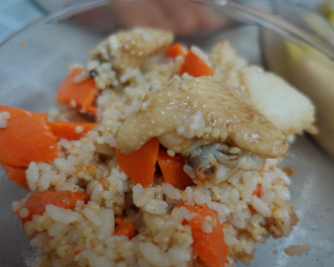 【阳光饭铺】电饭煲鸡翅焖饭