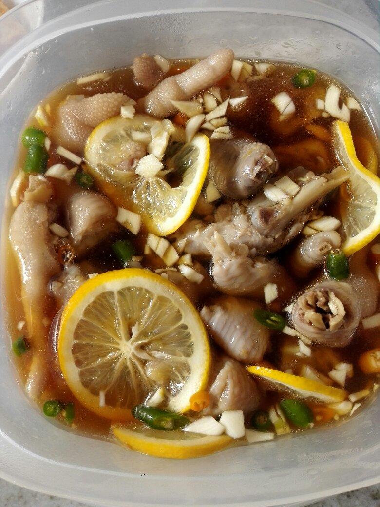 超好吃的糟卤鸡脚