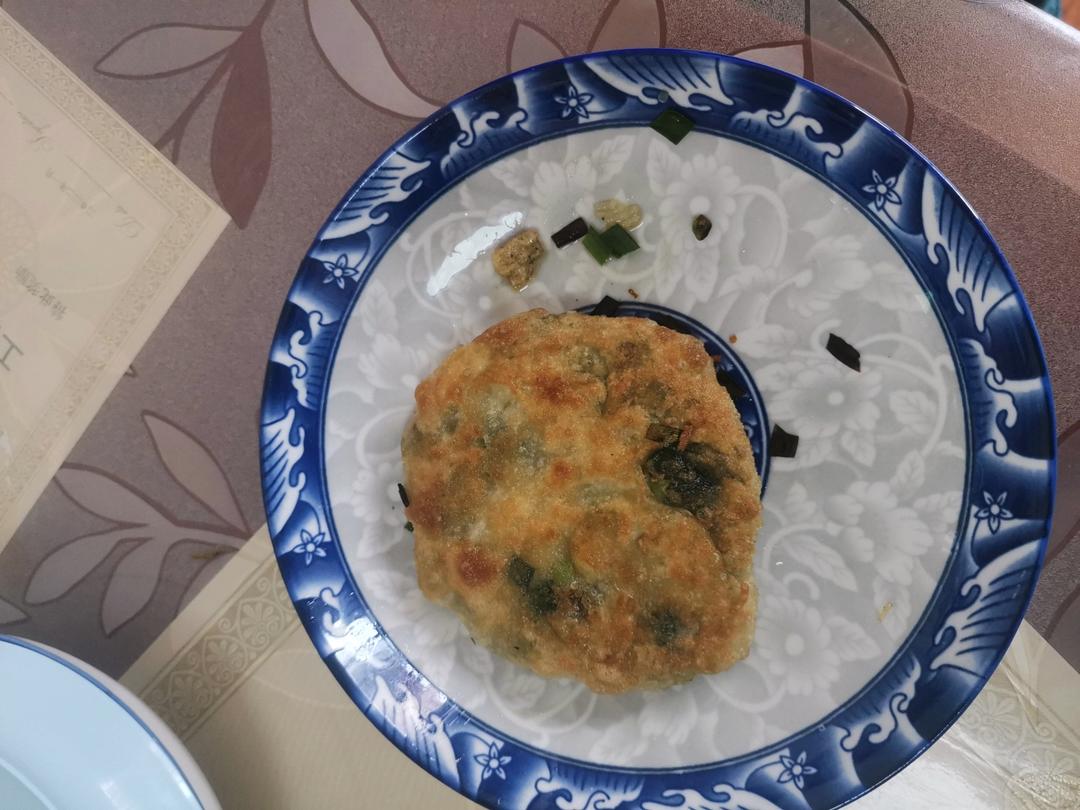 皮薄如纸的韭菜馅饼|免揉面法