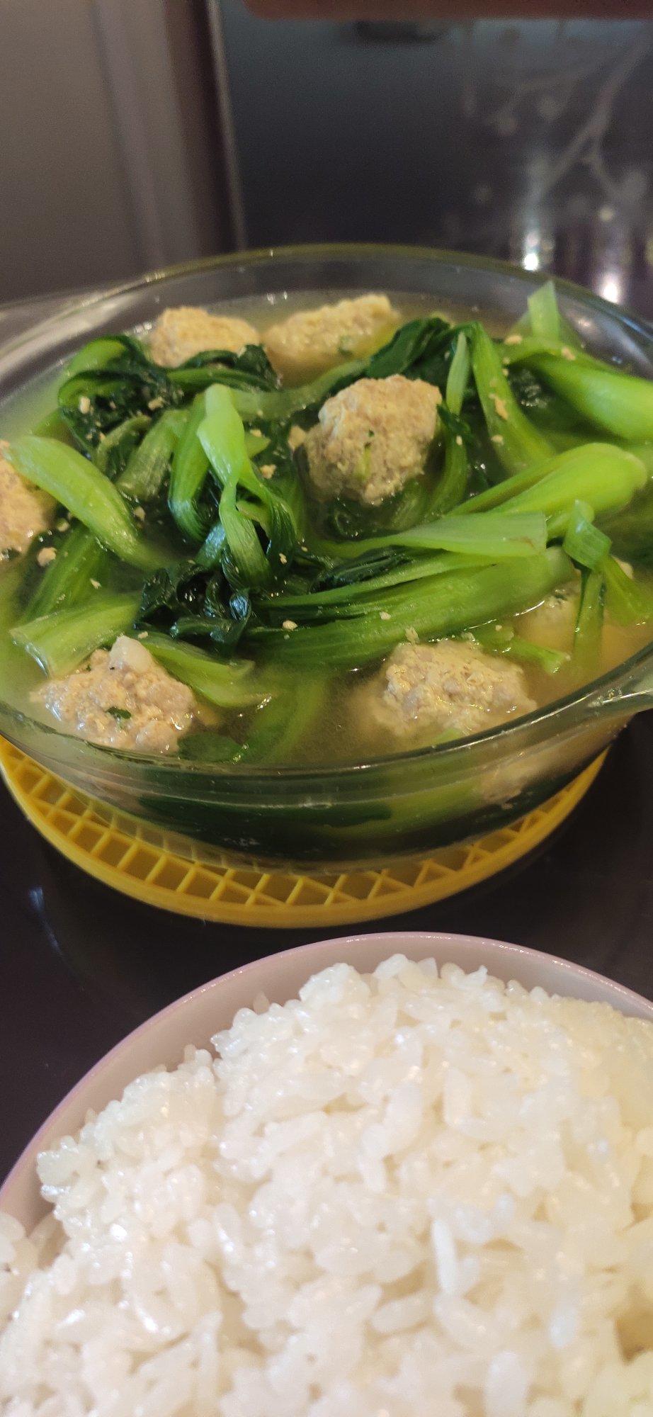手工肉丸汤