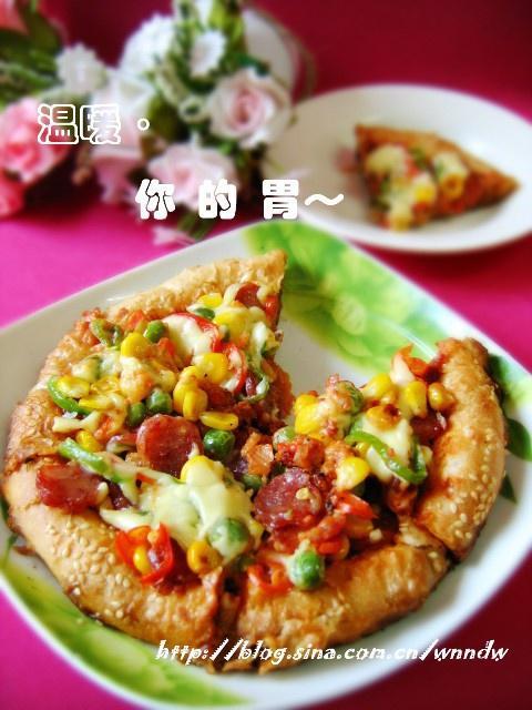 馕饼披萨的做法
